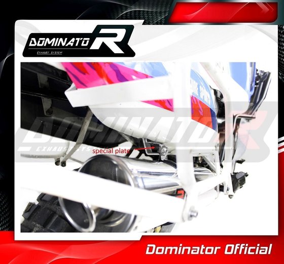 HO033DA-S Dominator exhaust silencer oval