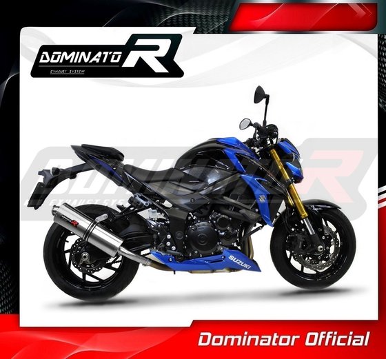 SU095DA-S Dominator exhaust silencer oval