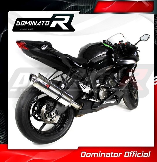 KA046DA-S Dominator exhaust silencer oval