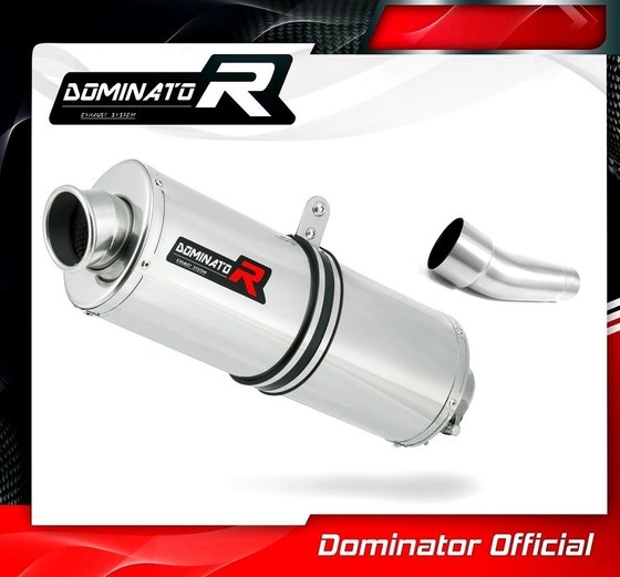 KA046DA-S Dominator exhaust silencer oval