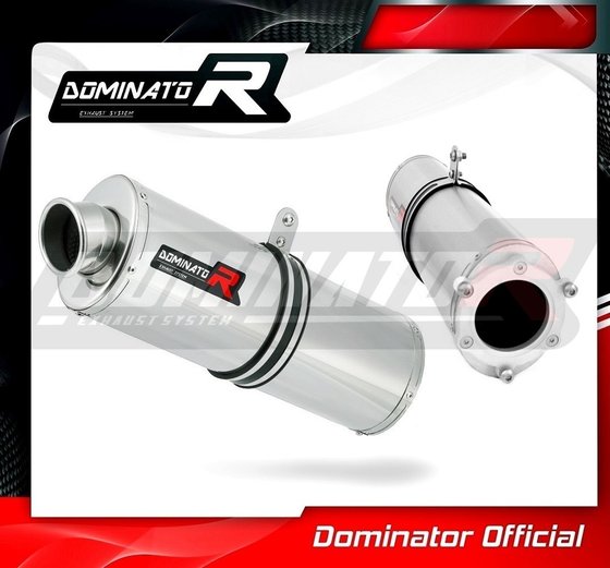 KA035DA-S Dominator exhaust silencer oval