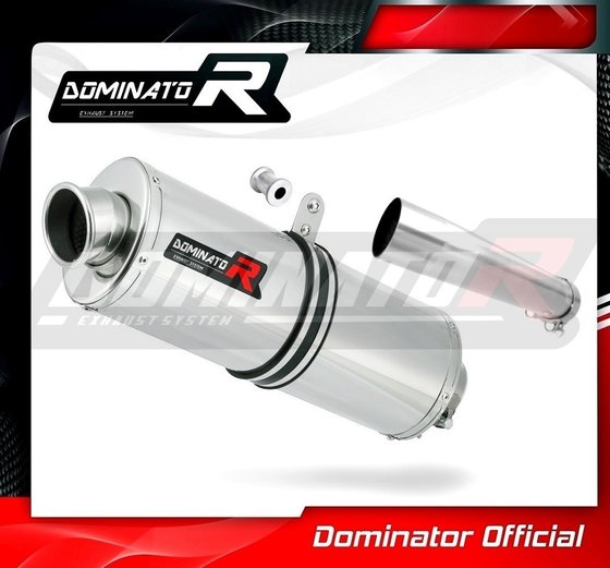 HO042DA-S Dominator exhaust silencer oval