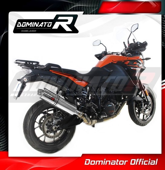 KT041DST-S Dominator exhaust silencer round