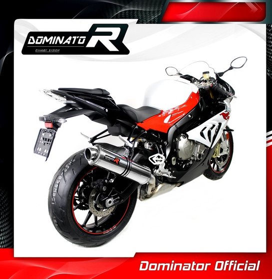 BW067DST-H Dominator homologated exhaust silencer round