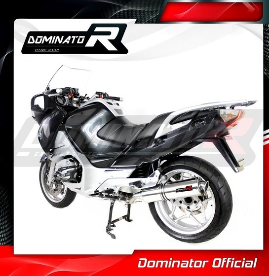 BW032DST-H Dominator homologated exhaust silencer round