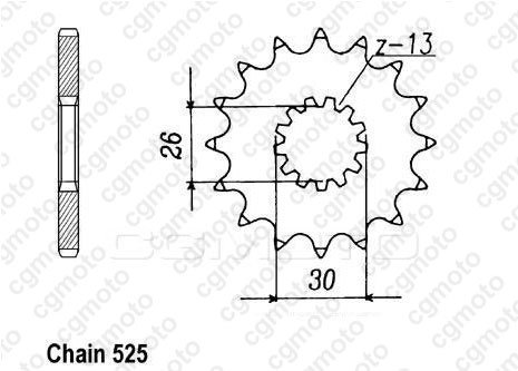 KT022 REGINA drive chain and sprocket kit