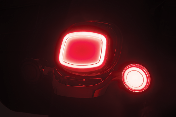 2912 KURYAKYN tracer red taillight