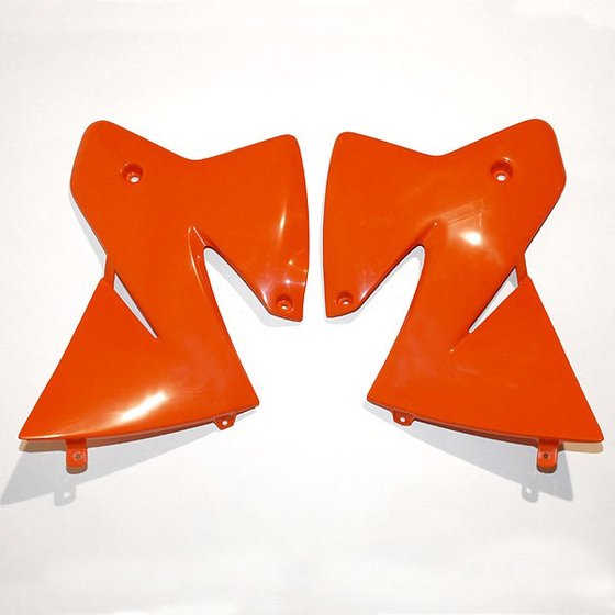 KT03040#127 UFO orange radiator covers for ktm (98-00)