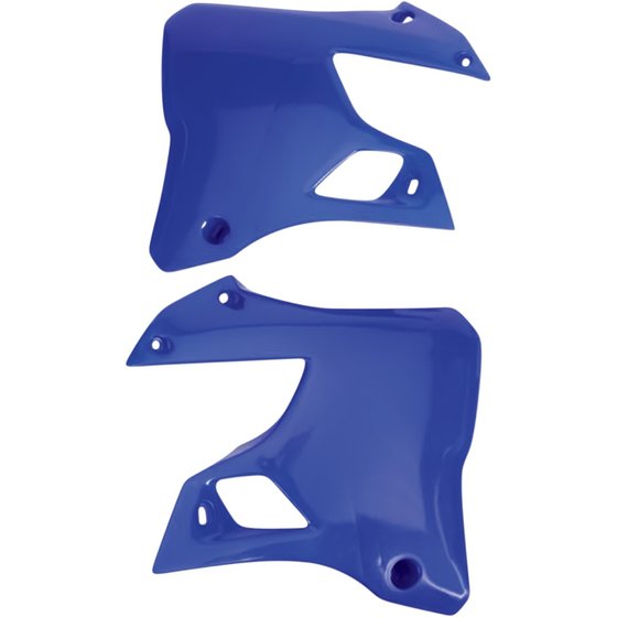 YA02898#089 UFO reflex blue radiator covers for yamaha yz125/250 (1996-2001)