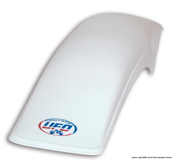 UFO uni rear fender for gilera (80-84) white