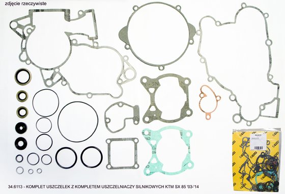 400-34-6113 ProX prox complete gasket set ktm85sx '13-17 + tc85 '14-17