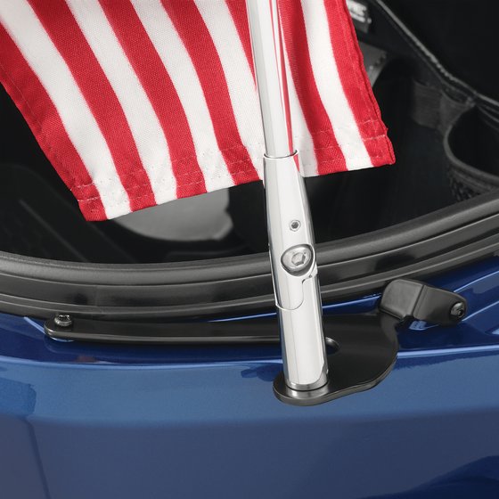 SHOW CHROME flag pole for can-am rt trunk