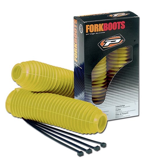 PRO GRIP yellow fork boots