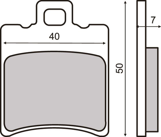 Tec-X brake pads, front / rear