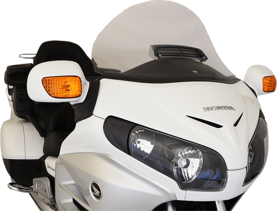 KW05-04-0261 KLOCK WERKS tall vented clear windshield for honda gold wing