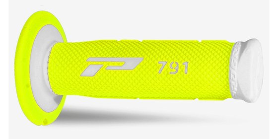 PRO GRIP double density offroad grips - white/fluo yellow