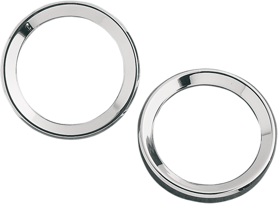 2202-0060 DRAG SPECIALTIES chrome gauge bezel for 1996-1999 flht models