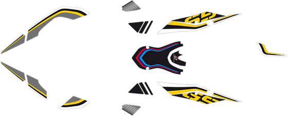 UNIRACING decal kit for bmw f800gs 2013