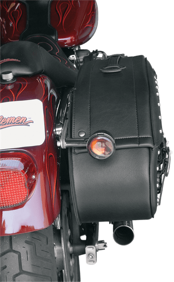 3501-0225 SADDLEMEN s4 desperado rigid-mount quick-detach slant saddlebags