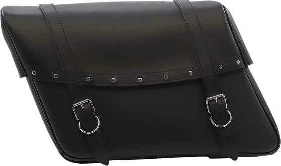 SADDLEMEN slant jumbo synthetic leather saddlebag