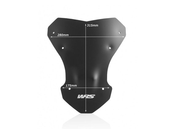 HO006NO WRS sport windscreen for honda crf1000l