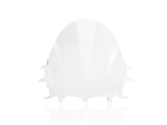 YA007T WRS clear race windshield for oem street bikes