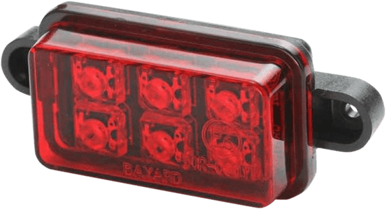 PARTS EUROPE led brake light - transparent