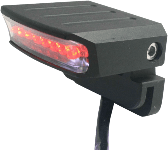 PARTS EUROPE led smoke lens taillight with license plate light