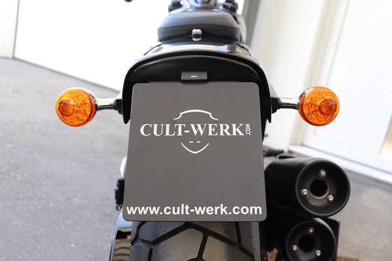 CULT WERK license plate bracket