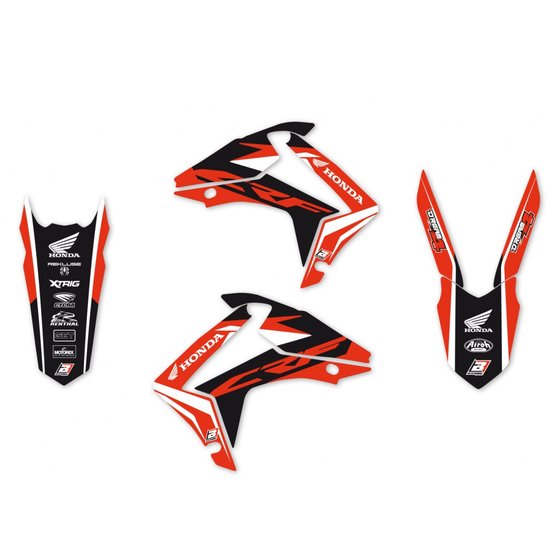 E8145N BLACKBIRD complete sticker set and seat cover