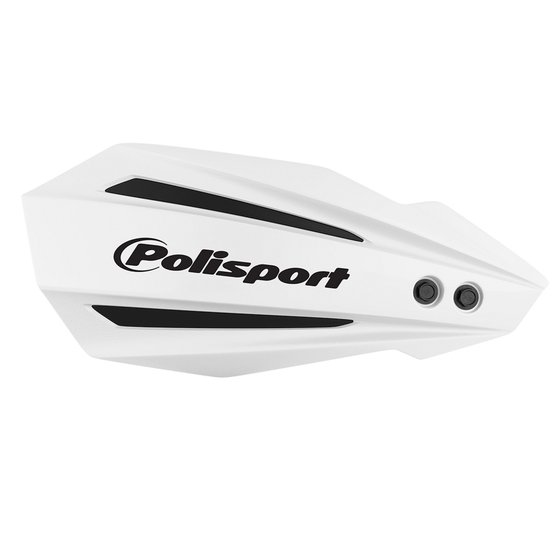 8308500007 POLISPORT mx bullit handguards in white