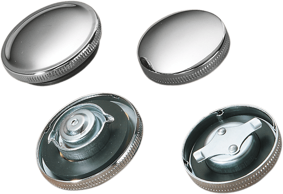 DRAG SPECIALTIES vented chrome gas cap replacement