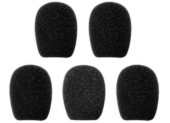 SENA microphone sponges (black) - 5 pcs