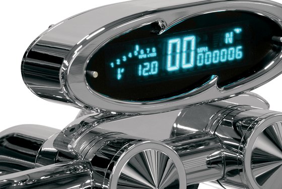 DAKOTA DIGITAL chrome gauge mount for dakota digital 7000 series