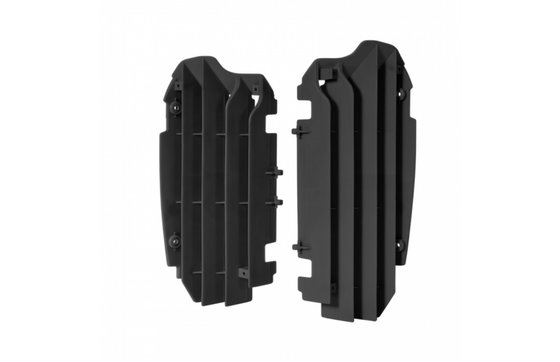 8455900001 POLISPORT black radiator guards for kxf250 (2013-2016)