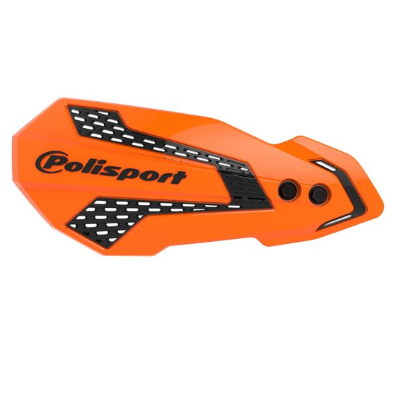 8308200005 POLISPORT mx flow handguards in orange/black