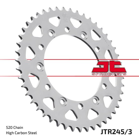 430945JT JT Sprockets rear sprocket 45 tooth pitch 520 jtr245345