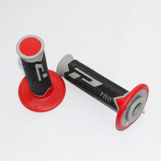 PRO GRIP triple density offroad 788 grips - gray/red/black