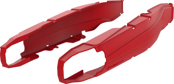 8463400002 POLISPORT swingarm protectors red