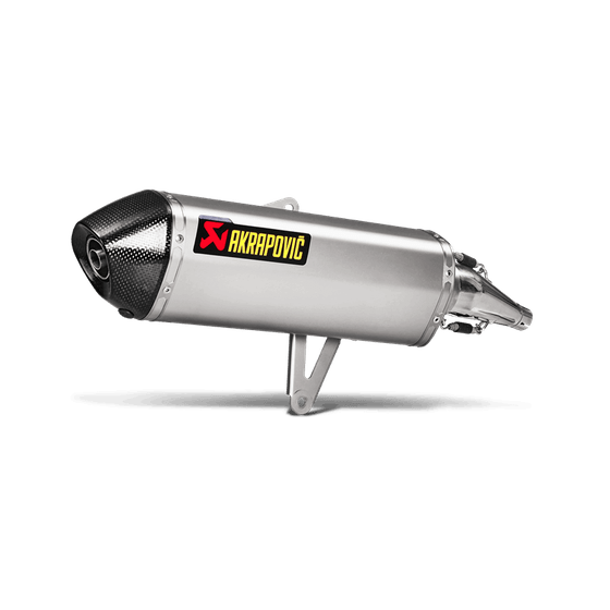 S-H3SO4-HRSS AKRAPOVIC stainless steel slip-on muffler with carbon end cap