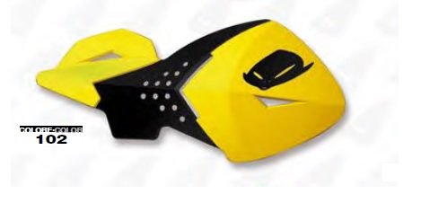 UFO yellow handguards