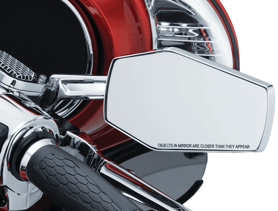 KURYAKYN wide angle chrome mirror