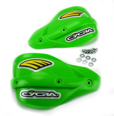 CYCRA classic enduro replacement handshields green