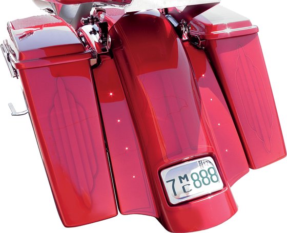 PAUL YAFFE BAGGER NATION super bright red led light