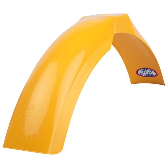 POLISPORT front fender mx preston petty yellow