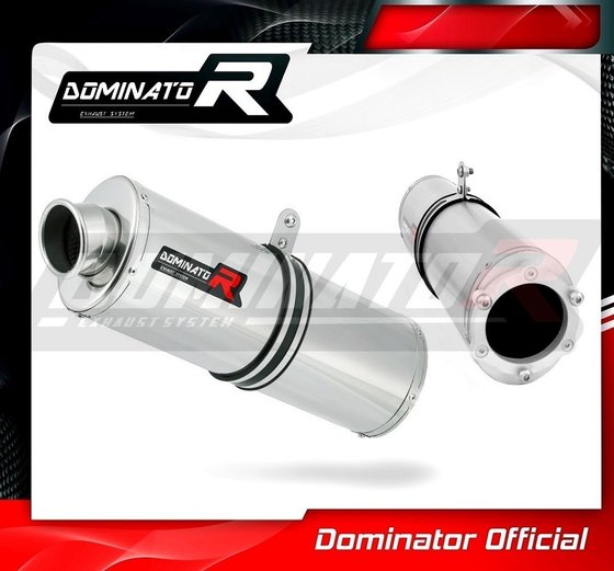 HY001DA-S Dominator exhaust silencer oval