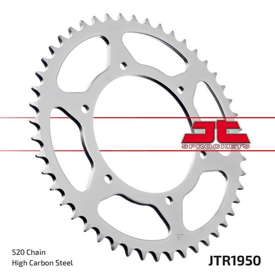 JTR1950.50 JT Sprockets rear sprocket 50 tooth pitch 520