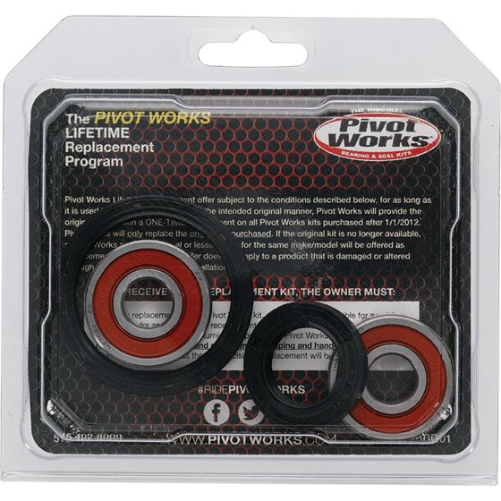 25-1644 All Balls wheel bearing kit front