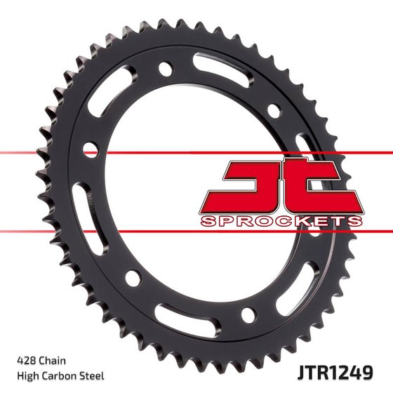 437451JT JT Sprockets rear sprocket 51 tooth pitch 428 jtr124951