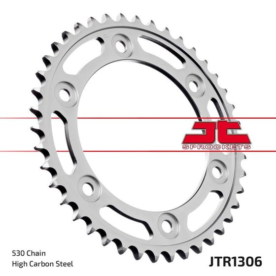 JTR1306.43ZBK JT Sprockets sprocket 43z pitch 530 black